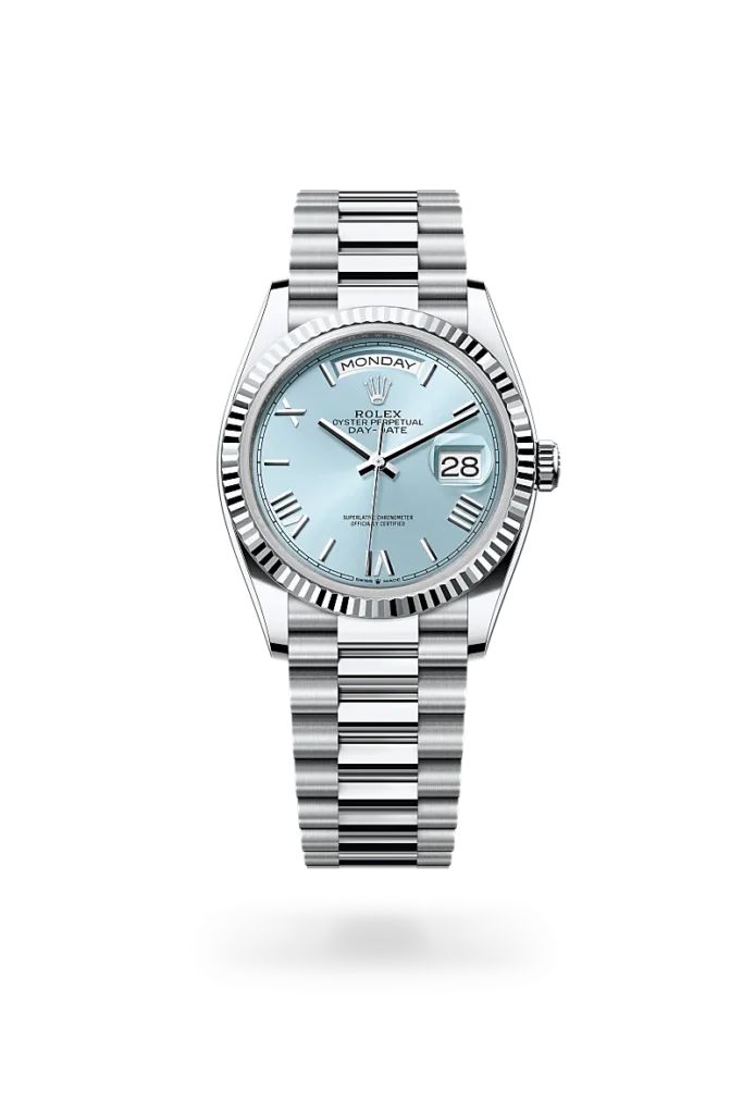 rolex Day-Date in Platinum, M128236-0018 - GASSER