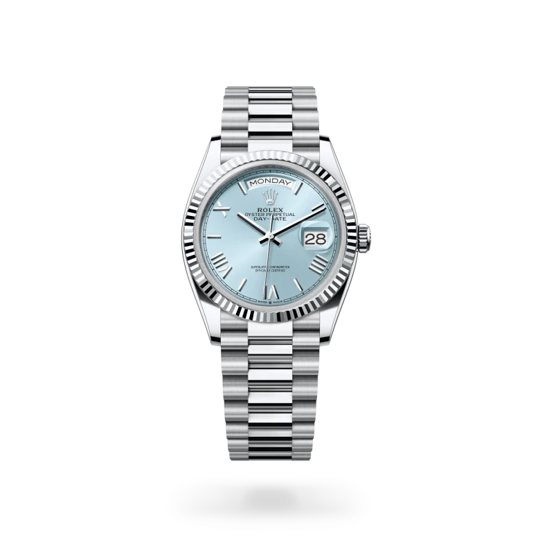 Rolex Day-Date 36 36 mm platinum case - GASSER