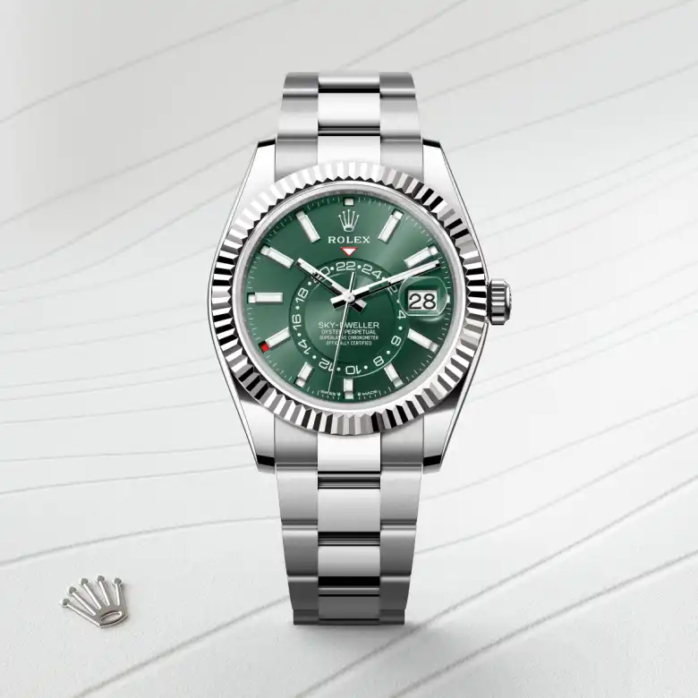 Rolex Sky-Dweller Mint green dial, M336934-0001 - GASSER