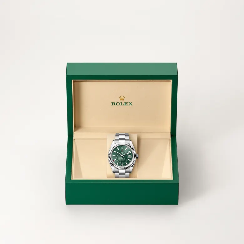 Rolex Sky-Dweller with fluted bezel - GASSER