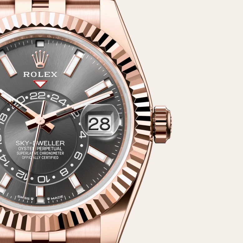 Rolex Sky-Dweller 42 mm Everose gold - GASSER