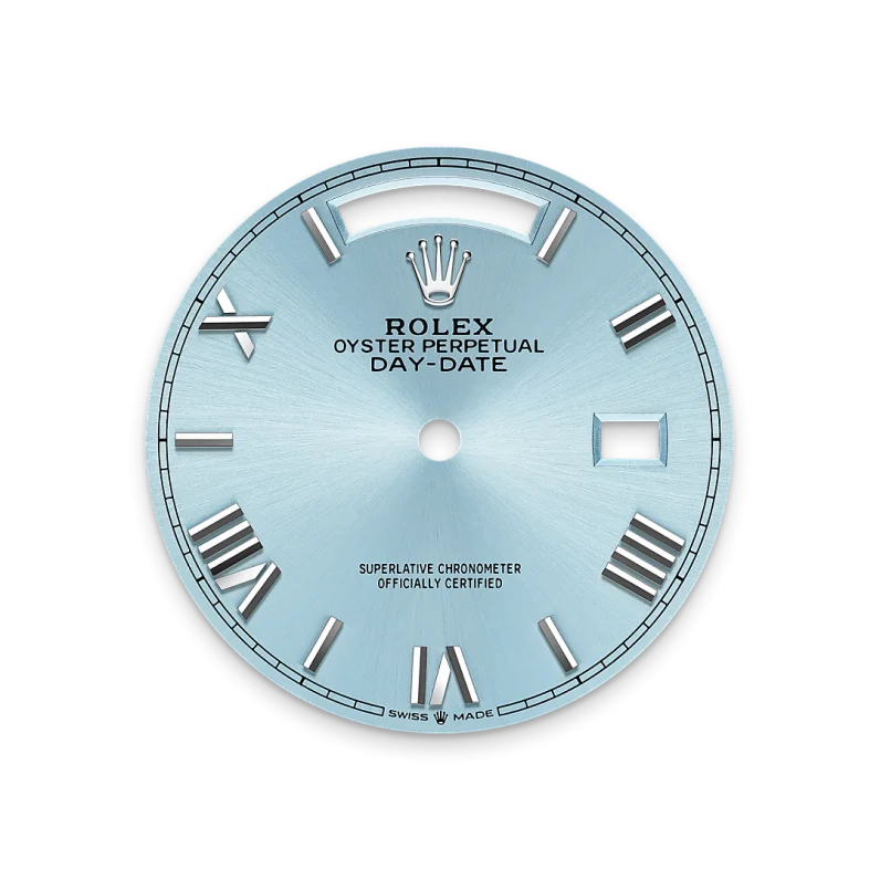 Rolex Day-Date 36 - Ice-Blue Dial - GASSER
