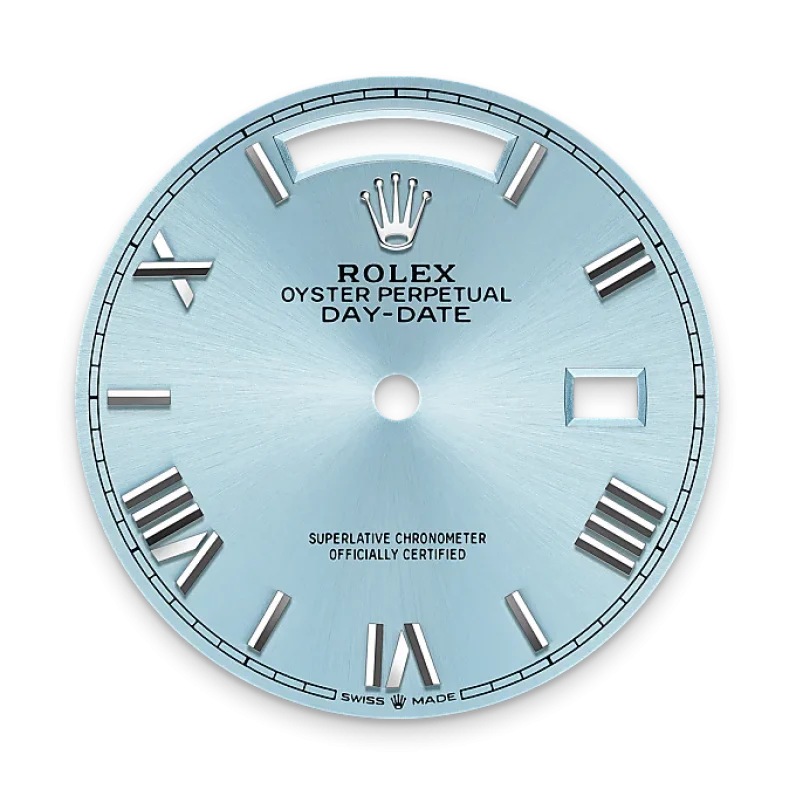 Rolex Day-Date 36 - Ice-Blue Dial - GASSER